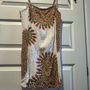 RVCA Bohemian Sunburst Pattern Dress